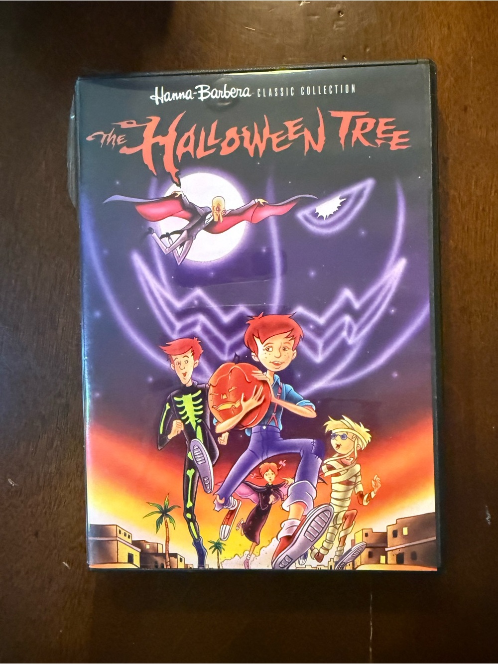 The Halloween Tree DVD - Black & Purple Cover